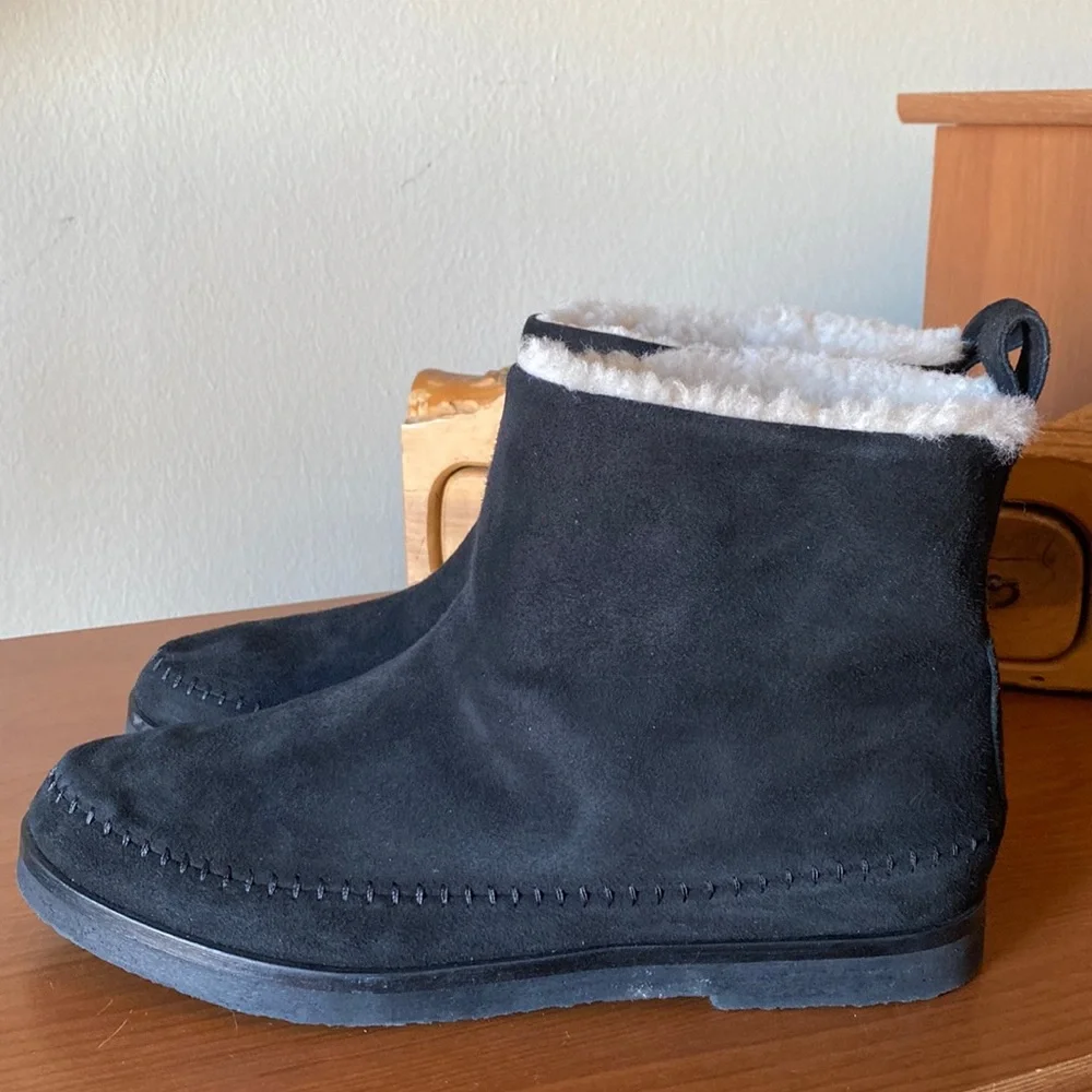Jenni Kayne Shearling Sherpa Moc Boot. - Picture 3 of 9
